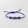 Retro Devil'S Eye Glass Rope Women'S Bracelets