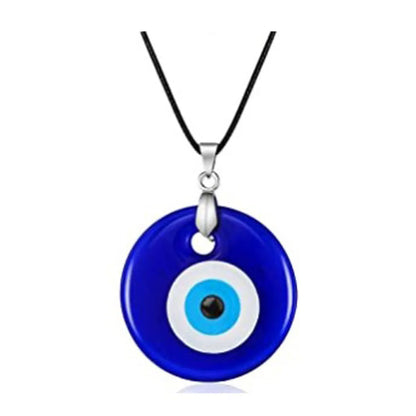 Retro Devil'S Eye Water Droplets Glass Unisex Pendant Necklace 1 Piece