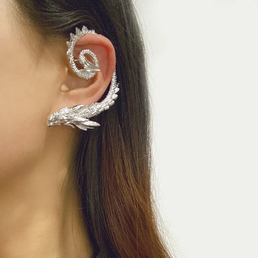 Retro Dragon Alloy Plating Earrings