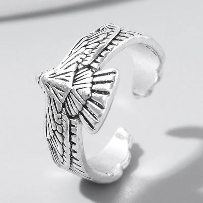 Retro Eagle Alloy Unisex Open Ring