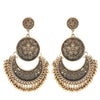 Retro Ethnic Style Geometric Alloy Plating Women'S Drop Earrings