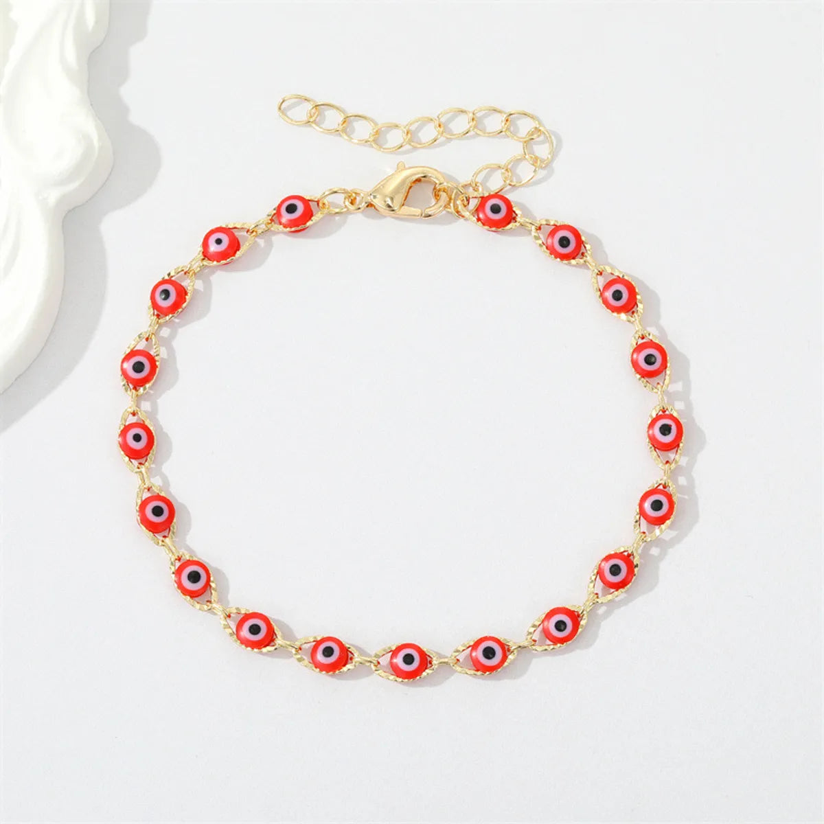 Retro Ethnic Style Multiple Color Eye Bracelet Anklet Turkey Demon Eye Bracelet