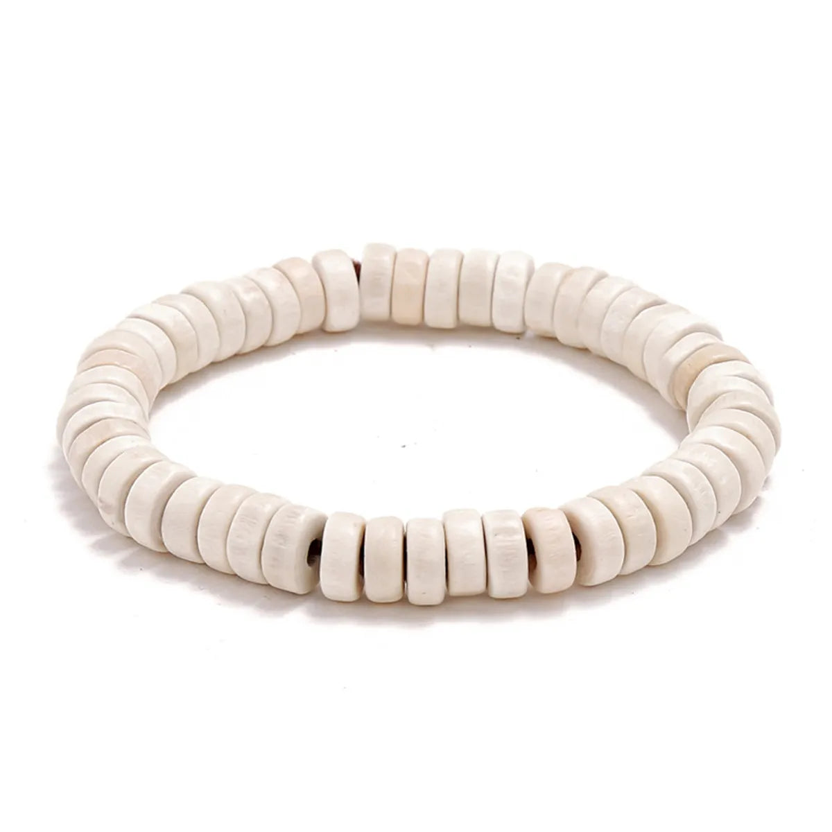 Retro Ethnic Style Solid Color Wood Wholesale Bracelets