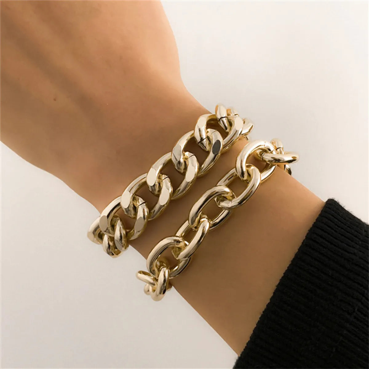 Retro Exaggerated Geometric CCB Wholesale Bracelets