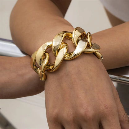 Retro Exaggerated Geometric CCB Wholesale Bracelets