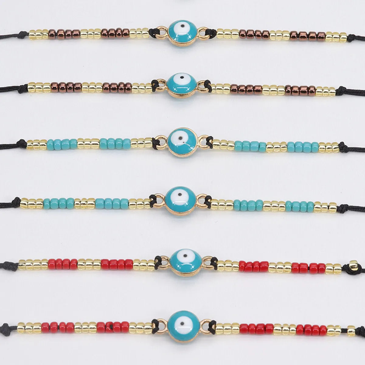 Retro Eye Seed Bead Women's Bracelets