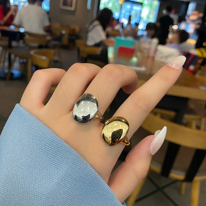 Retro Fashion Geometric Opening Adjustable Fine Ring