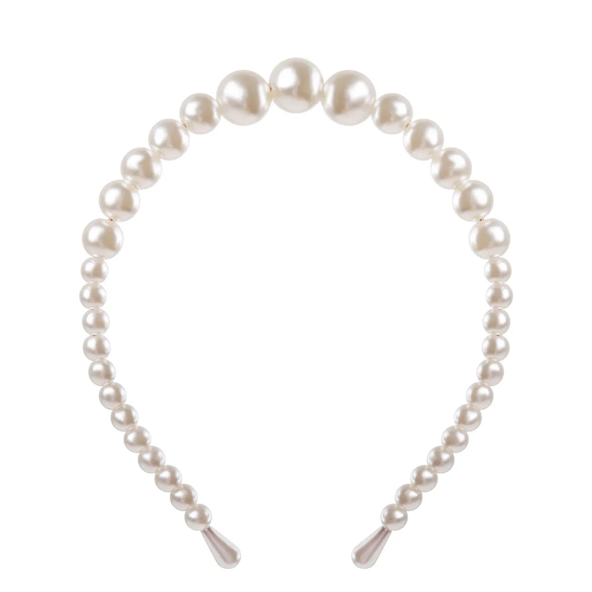 Retro Fashion Simple Pearls  Headband Wholesale Nihaojewelry