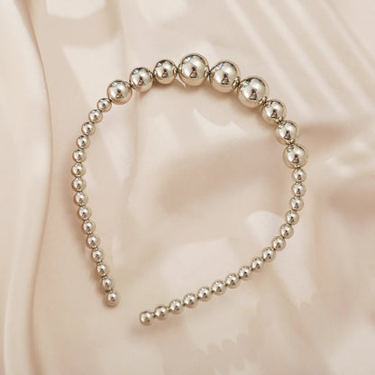 Retro Fashion Simple Pearls  Headband Wholesale Nihaojewelry