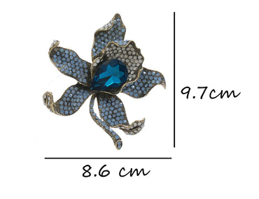 Retro Flower Alloy Unisex Brooches