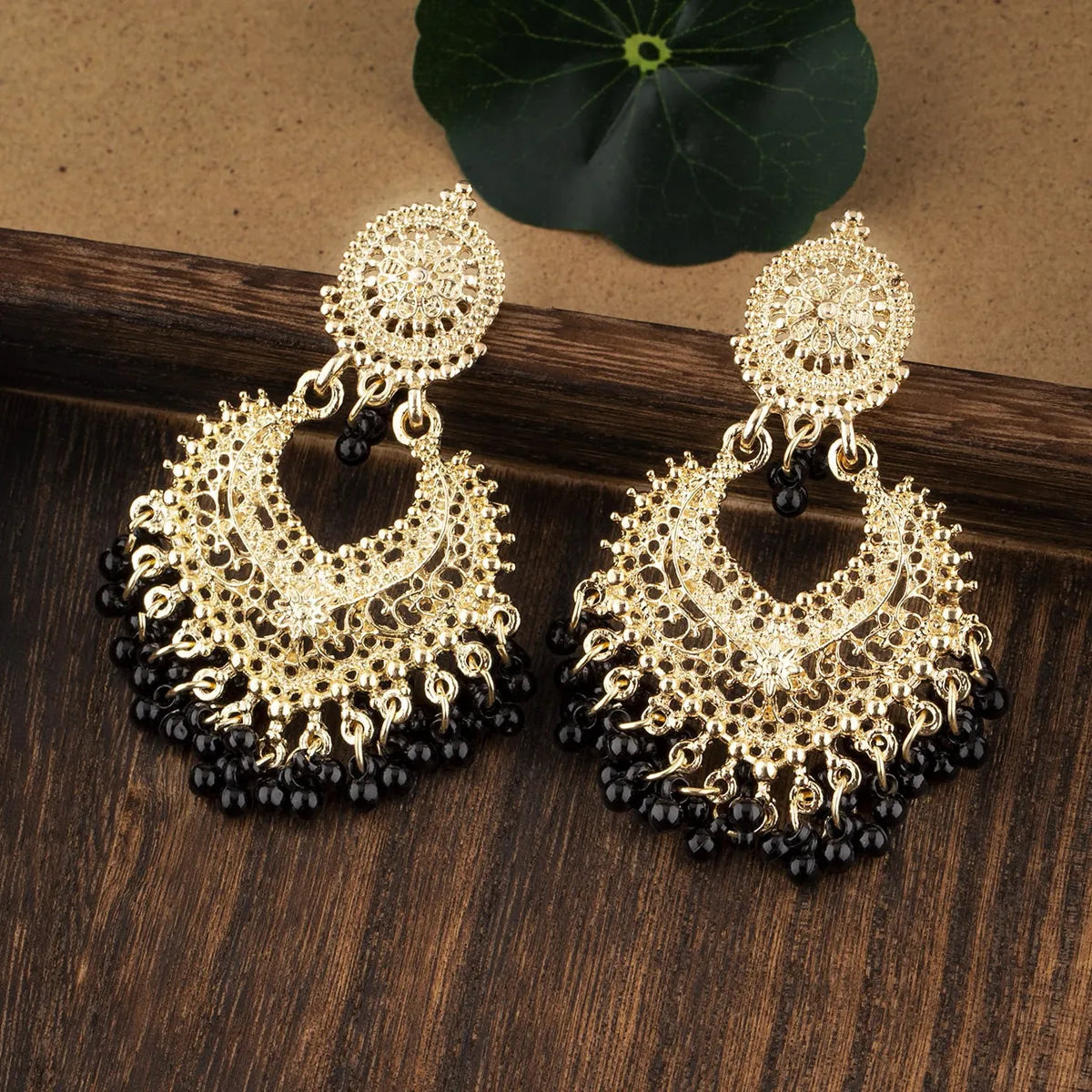 Retro Geometric Alloy Plating Women'S Drop Earrings