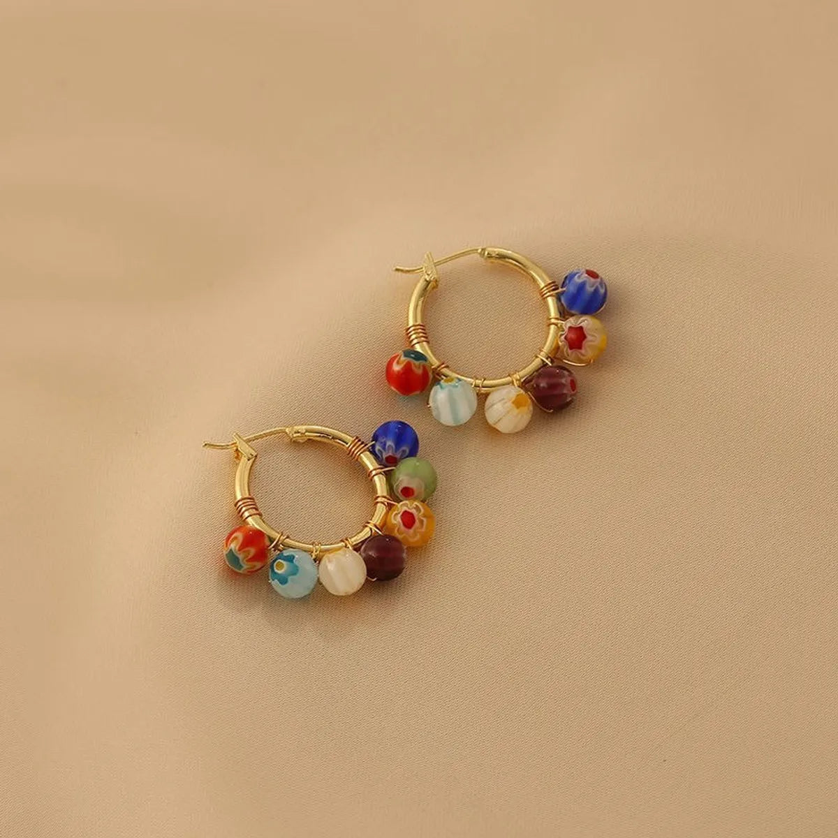 Retro Geometric Alloy Plating Women's Earrings 1 Pair