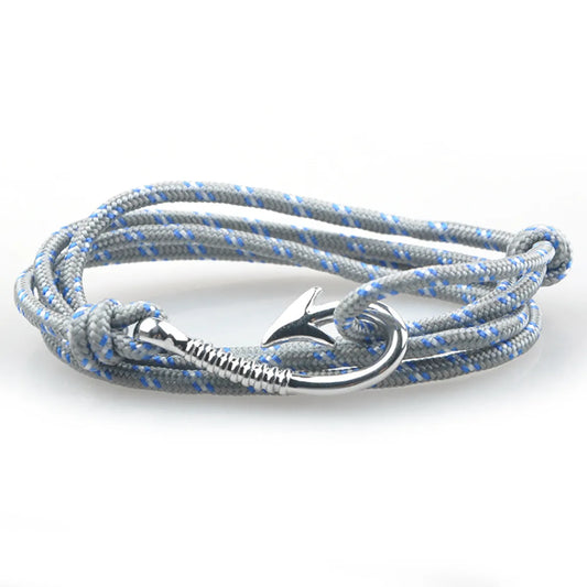 Retro Geometric Anchor Alloy Rope Wholesale Bracelets