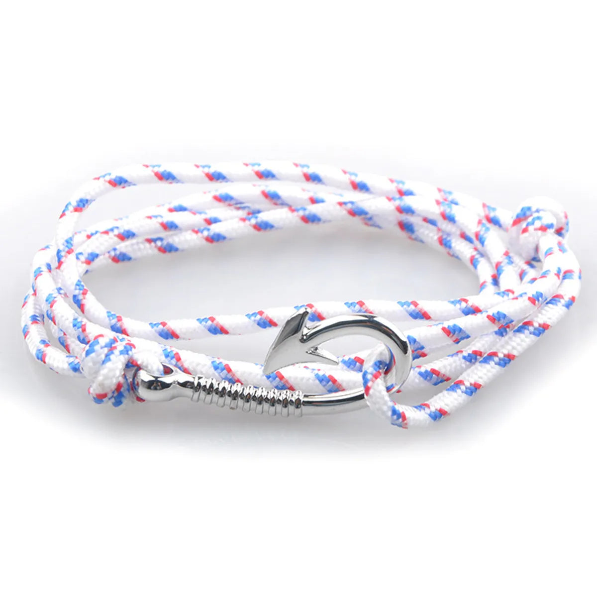 Retro Geometric Anchor Alloy Rope Wholesale Bracelets