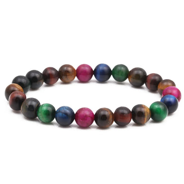 Retro Geometric Natural Stone Beaded Bracelets