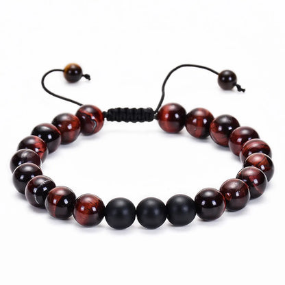 Retro Geometric Natural Stone Wholesale Bracelets