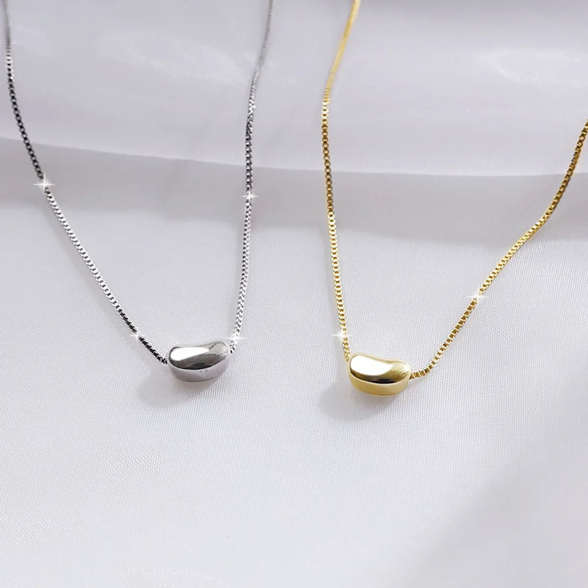 Retro Geometric Titanium Steel Necklace 1 Piece