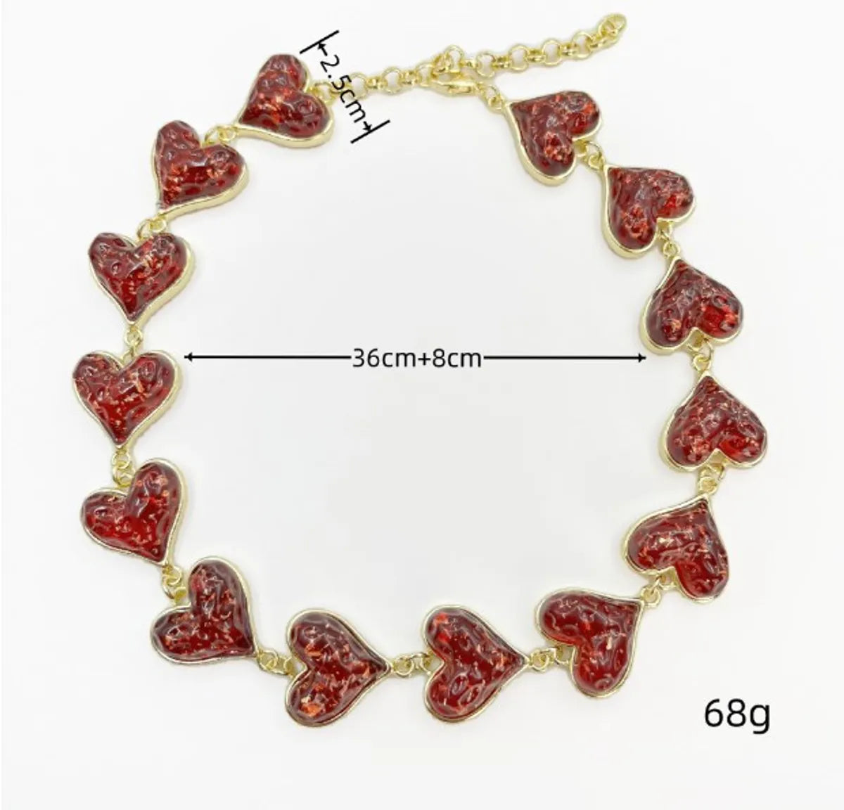 Retro Heart Shape Alloy Wholesale Necklace