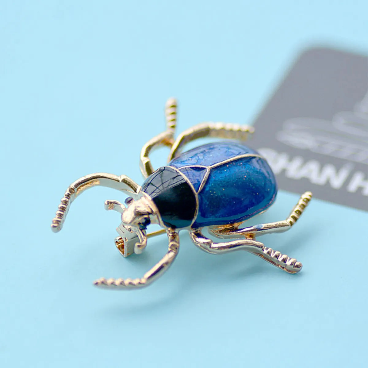 Retro Insect Alloy Enamel Plating Unisex Brooches