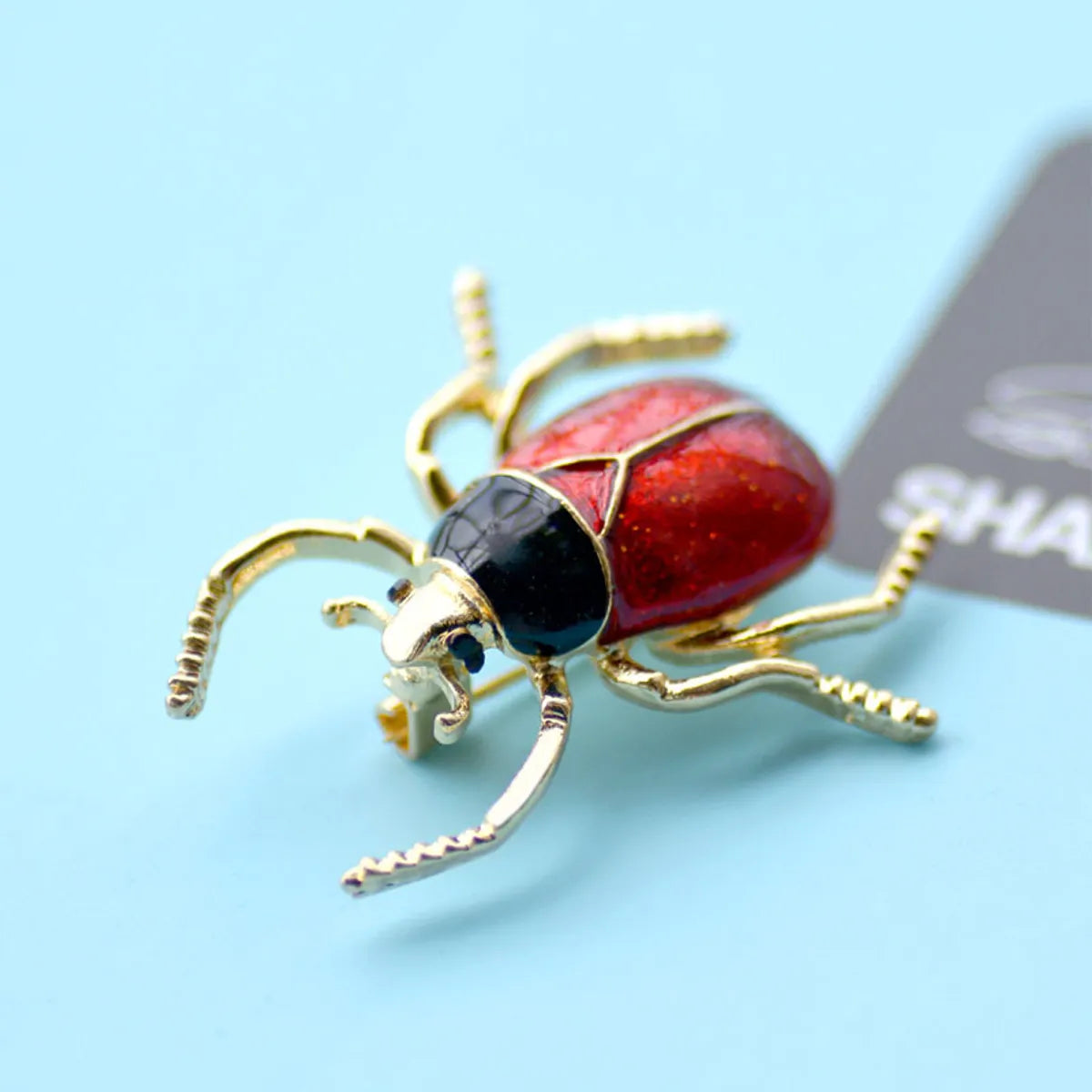 Retro Insect Alloy Enamel Plating Unisex Brooches