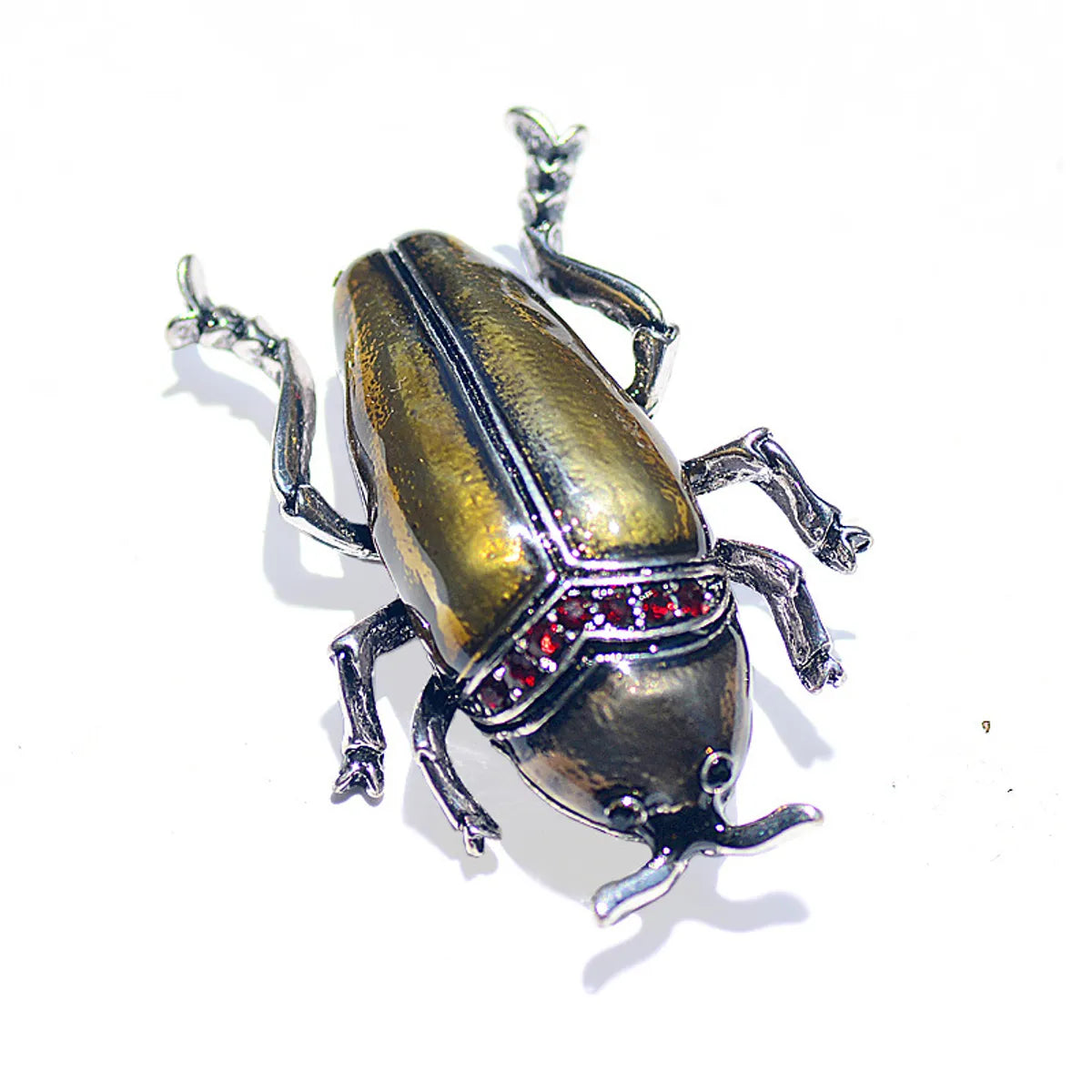 Retro Insect Alloy Enamel Plating Unisex Brooches