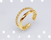 Retro Leaf Heart Shape Snake Titanium Steel Polishing Plating Hollow Out Open Ring 1 Piece