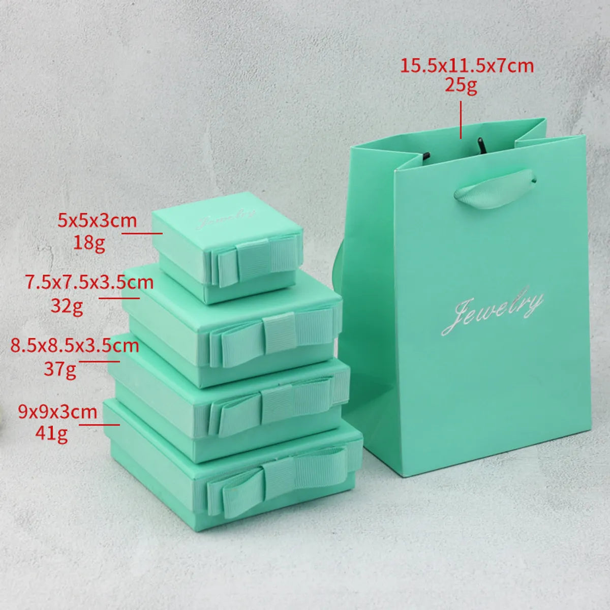 Retro Letter Paper Jewelry Packaging Bags 1 Piece