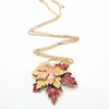 Retro Maple Leaf Alloy Plating Women'S Brooches