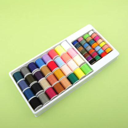 Retro Multicolor Polyester Sewing Kit