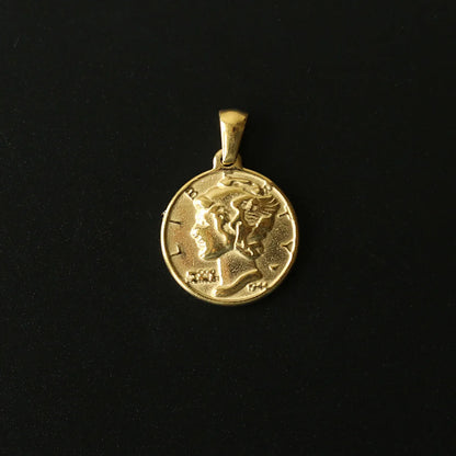 304 Stainless Steel 18K Gold Plated Portrait