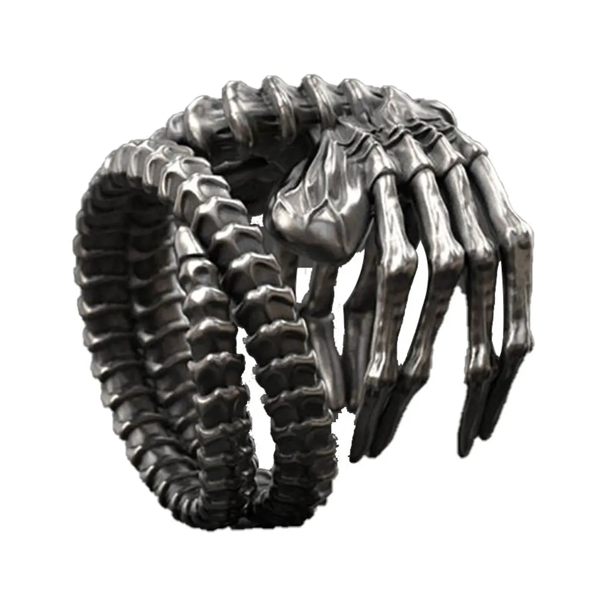 Retro Punk Geometric Alloy Plating Men'S Rings