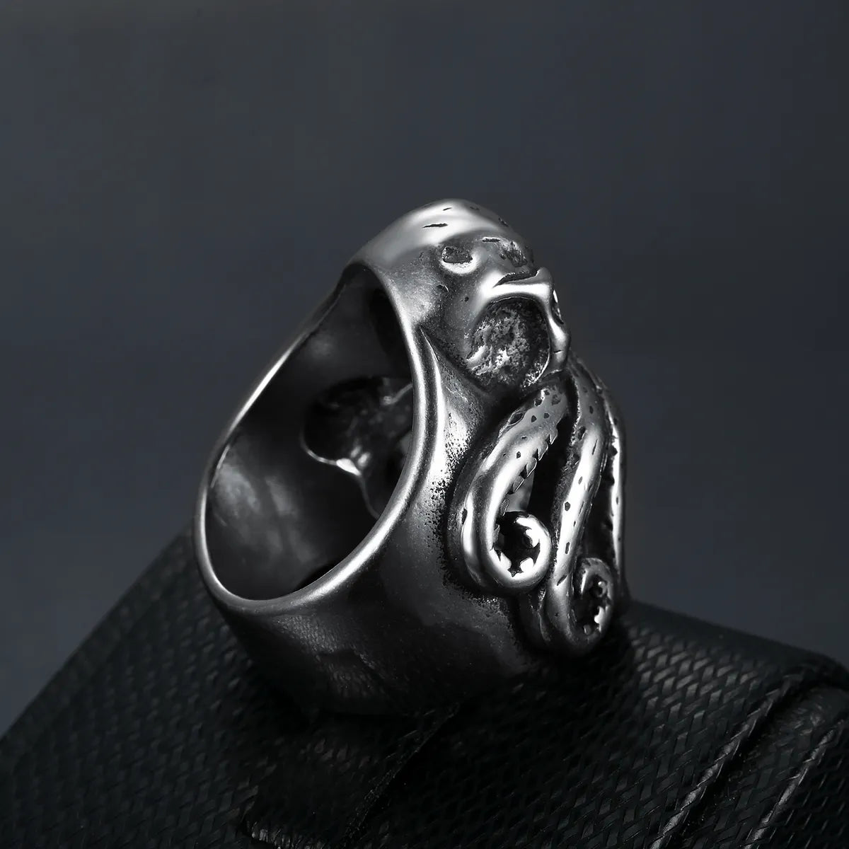 Retro Punk Octopus 304 Stainless Steel Polishing Men'S Rings