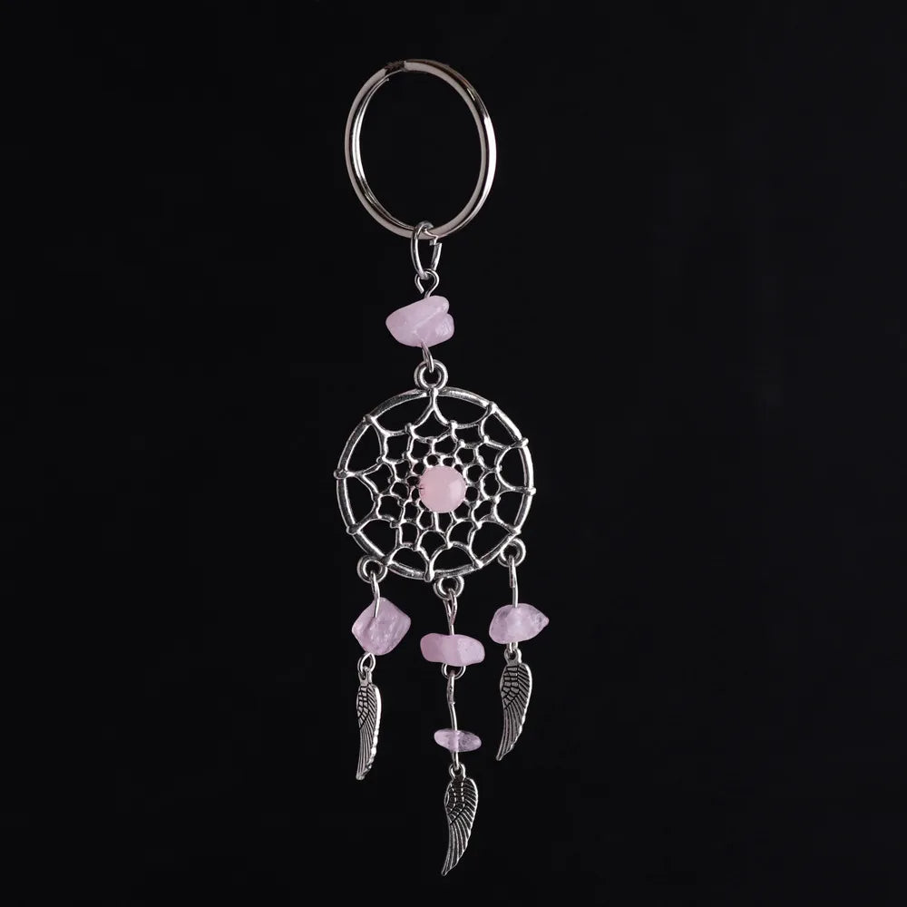 Retro Romantic Spider Web Alloy Unisex Bag Pendant Keychain