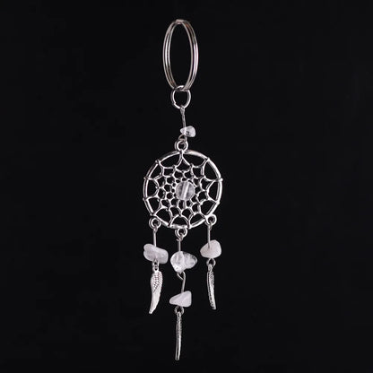 Retro Romantic Spider Web Alloy Unisex Bag Pendant Keychain