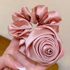 Women'S Retro Rose Cloth Hair Tie