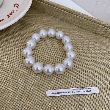 Retro Round Pearl Beaded Bracelets 1 Piece