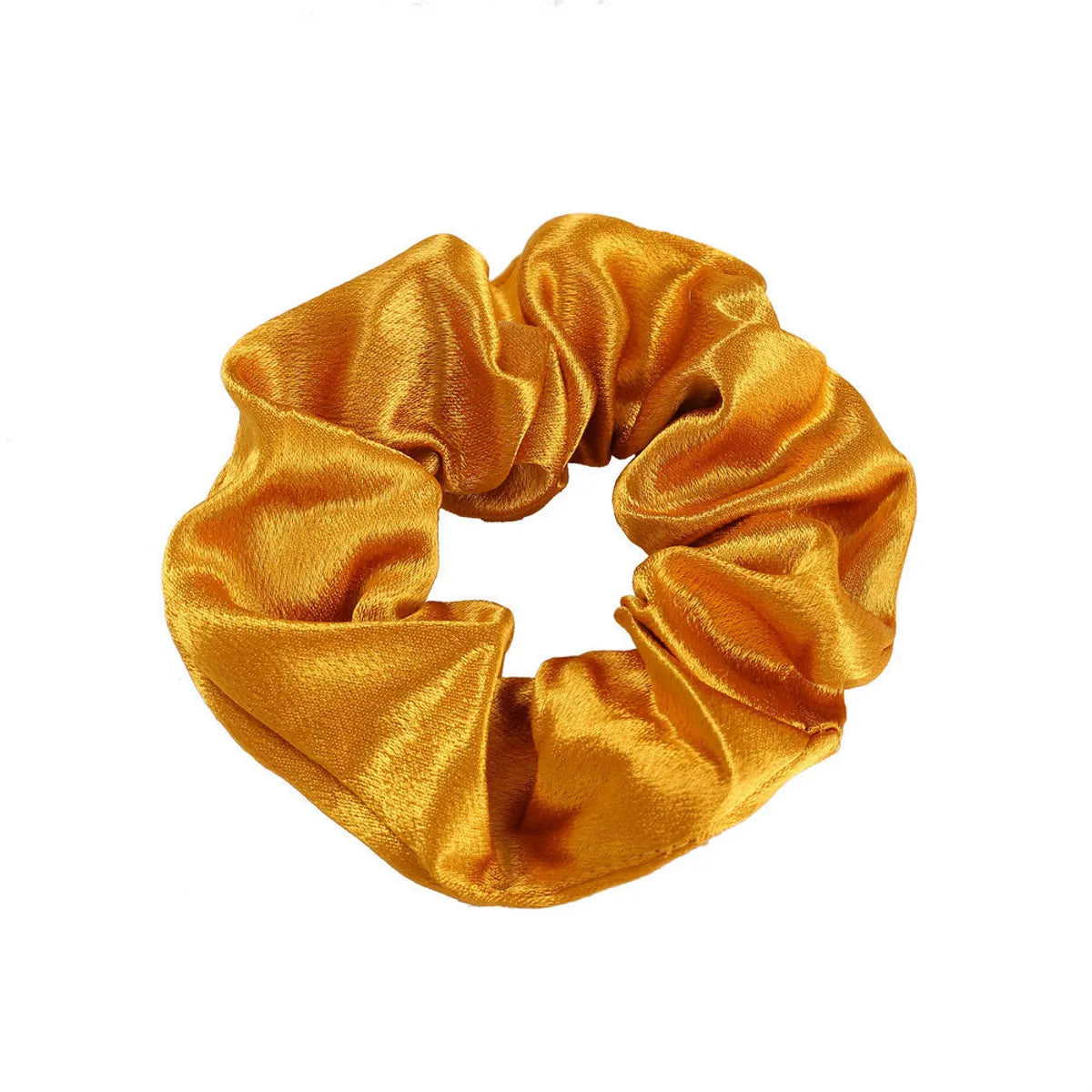 Retro Silk Satin Large Solid Color Hair Scrunchies Wholesale Nihaojewelry