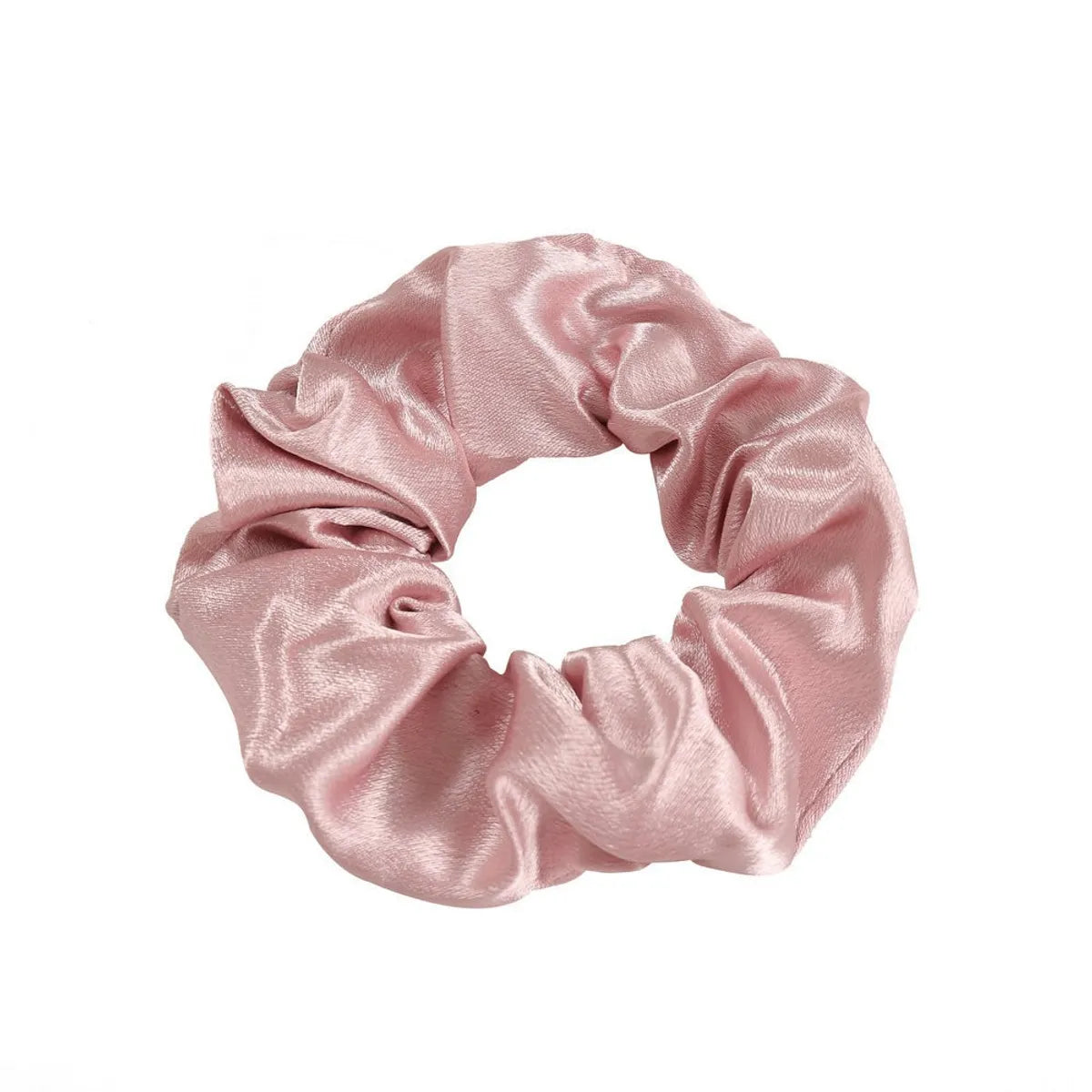 Retro Silk Satin Large Solid Color Hair Scrunchies Wholesale Nihaojewelry