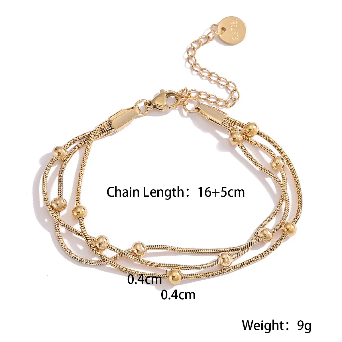 Retro Simple Style Commute Life Tree 304 Stainless Steel 18K Gold Plated Zircon Bracelets In Bulk