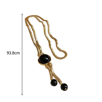 Retro Simple Style Geometric Imitation Pearl Alloy Copper Wholesale Jewelry Set