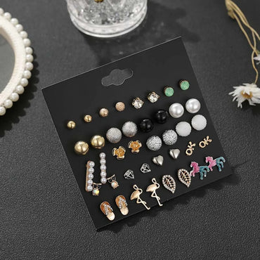 Retro Simple Wild Summer Animal Alloy Earring Set For Women Wholesale