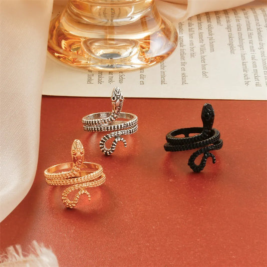 Retro Simple Winding Snake Ring