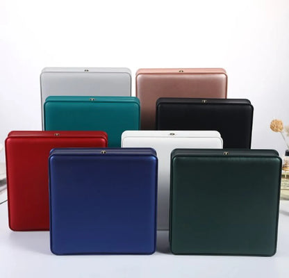 Retro Solid Color Cloth Jewelry Boxes