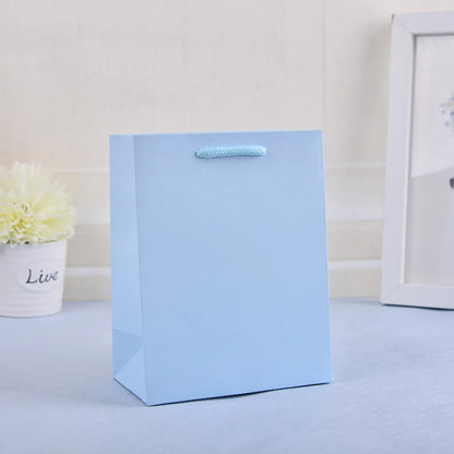 Retro Solid Color Paper Gift Bags