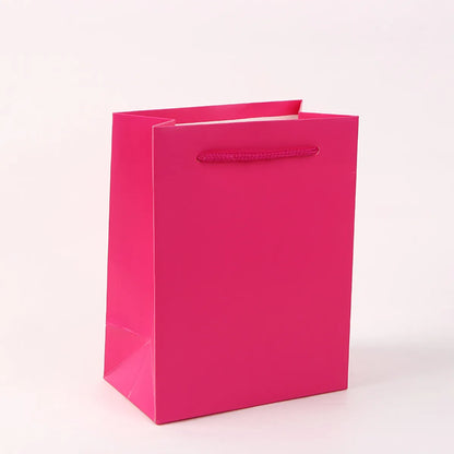 Retro Solid Color Paper Gift Bags