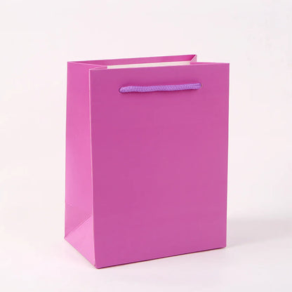 Retro Solid Color Paper Gift Bags