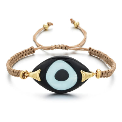 Retro Streetwear Eye Rope Unisex Bracelets