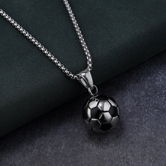 Retro Streetwear Football 304 Stainless Steel Polishing Men'S