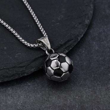 Retro Streetwear Football 304 Stainless Steel Polishing Men'S