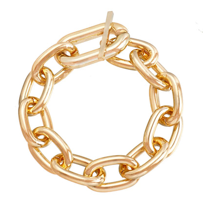 Retro Streetwear Geometric Alloy Plating Women'S Bracelets Necklace